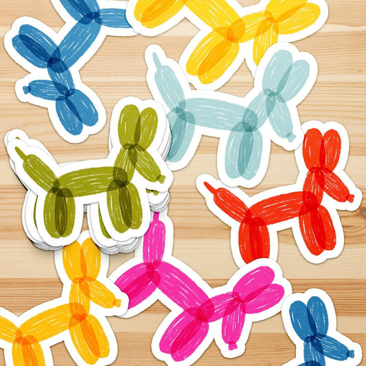 Balloon Dog Stickers