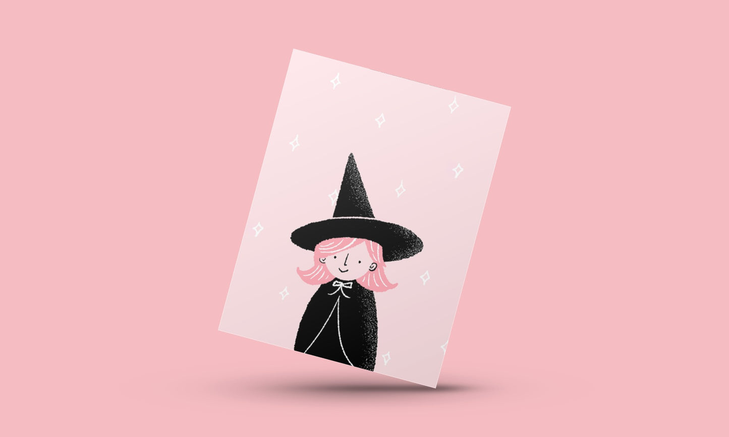 Lil Witch Card